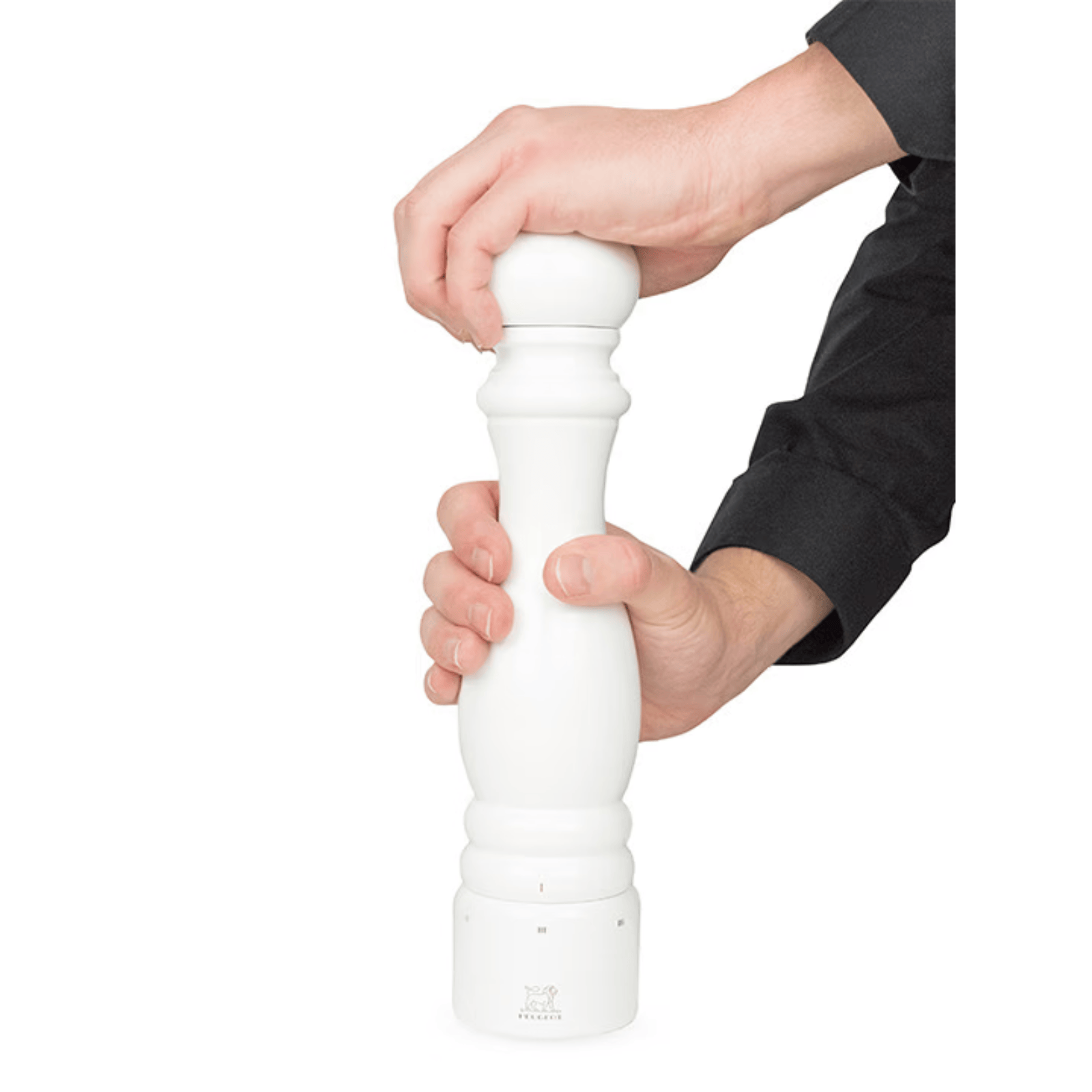 Peugeot Paris u'Select Lacquer White Wood Pepper Mill 30cm