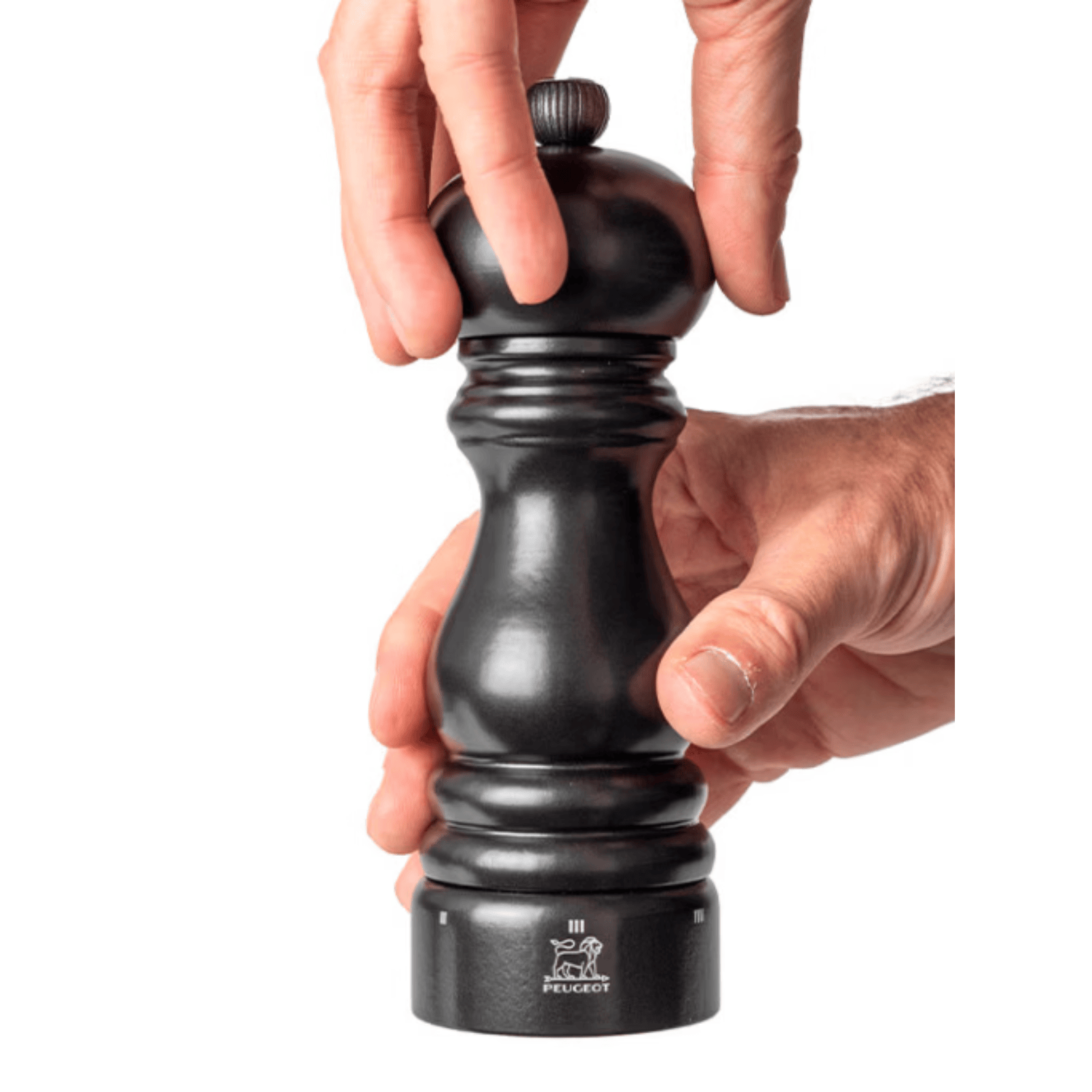 Peugeot Paris u'Select Satin Black Wood Salt Mill 18cm