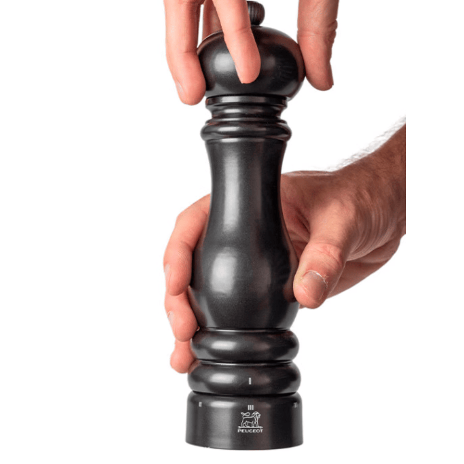 Peugeot Paris u'Select Satin Black Wood Salt Mill 22cm