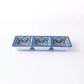 Prepara 3-Section Taco Tray Blue