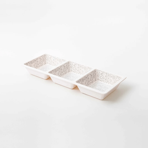 Prepara 3-Section Taco Tray Calavera Calm