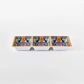 Prepara 3-Section Taco Tray Yellow