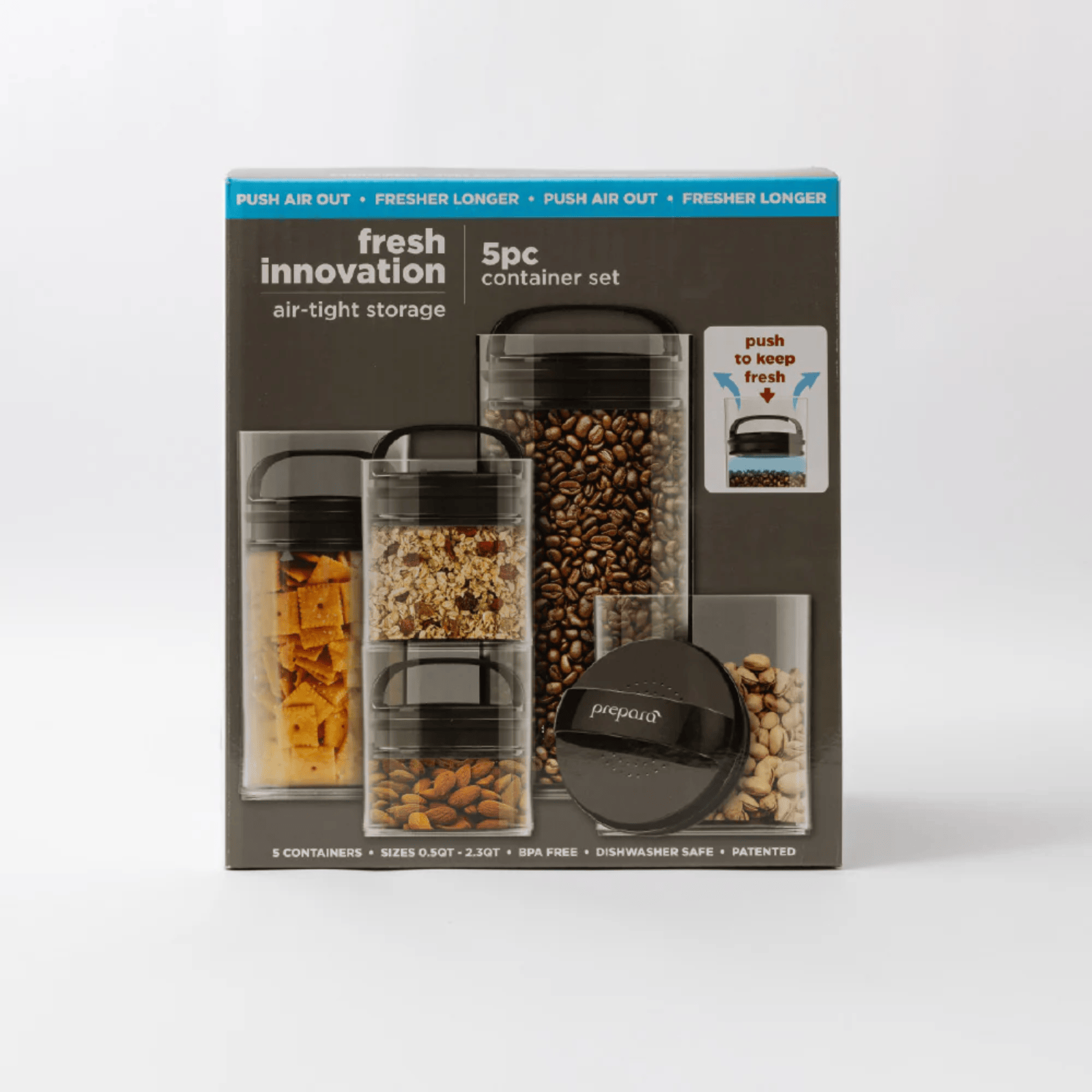 Prepara Evak Fresh Innovation Container Set 5-Piece