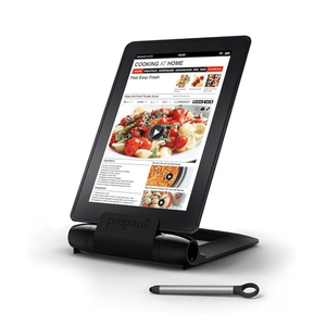 Prepara iPrep Tablet Stand and Stylus Black