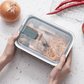 Prepara Lift Stainless Container 0.9L Olive