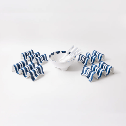 Prepara Taco Gift Set Coastal Stripe