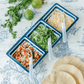 Prepara Taco Spoons Coastal Stripe 2-Pack