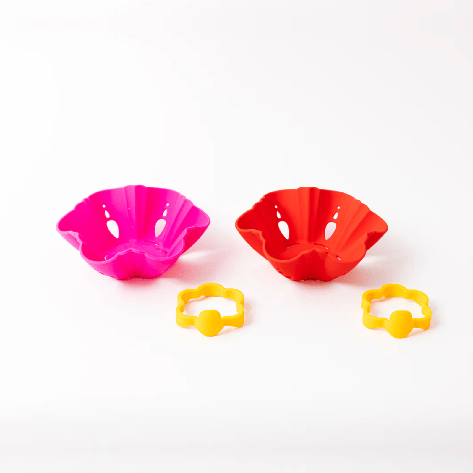 Prepara Tortilla Flower Red & Magenta 2-Pack