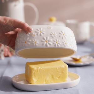 Price & Kensington Daisy Butter Dish