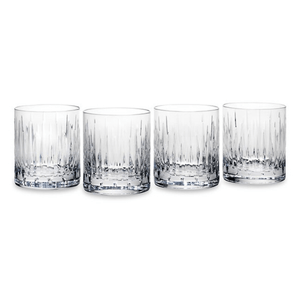 Reed & Barton Crystal Soho Double Old Fashion 355ml Set of 4