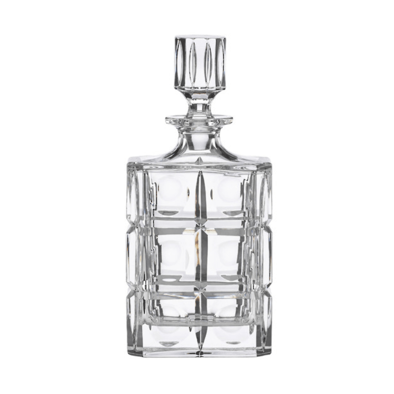 Reed & Barton Crystal Vintage Odeon Decanter 530ml