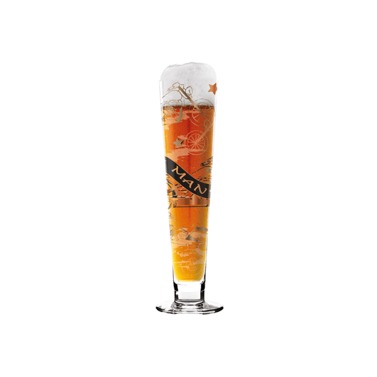 Ritzenhoff Black Label Beer Glass A. Mendil F15 The Homestore Auckland