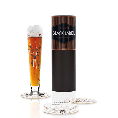 Ritzenhoff Black Label Beer Glass Kurz Kurz 2016 The Homestore Auckland