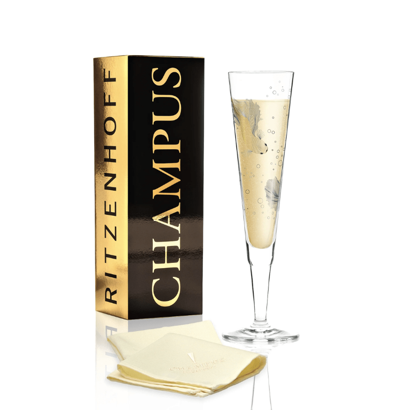 Ritzenhoff Champagne Glass Werner Bohr 2019 The Homestore Auckland