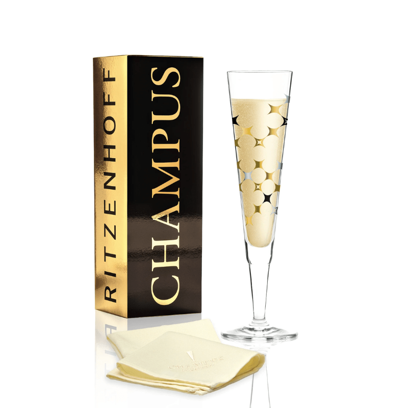 Ritzenhoff Champus Champagne Glass Esser Design 2018 The Homestore Auckland