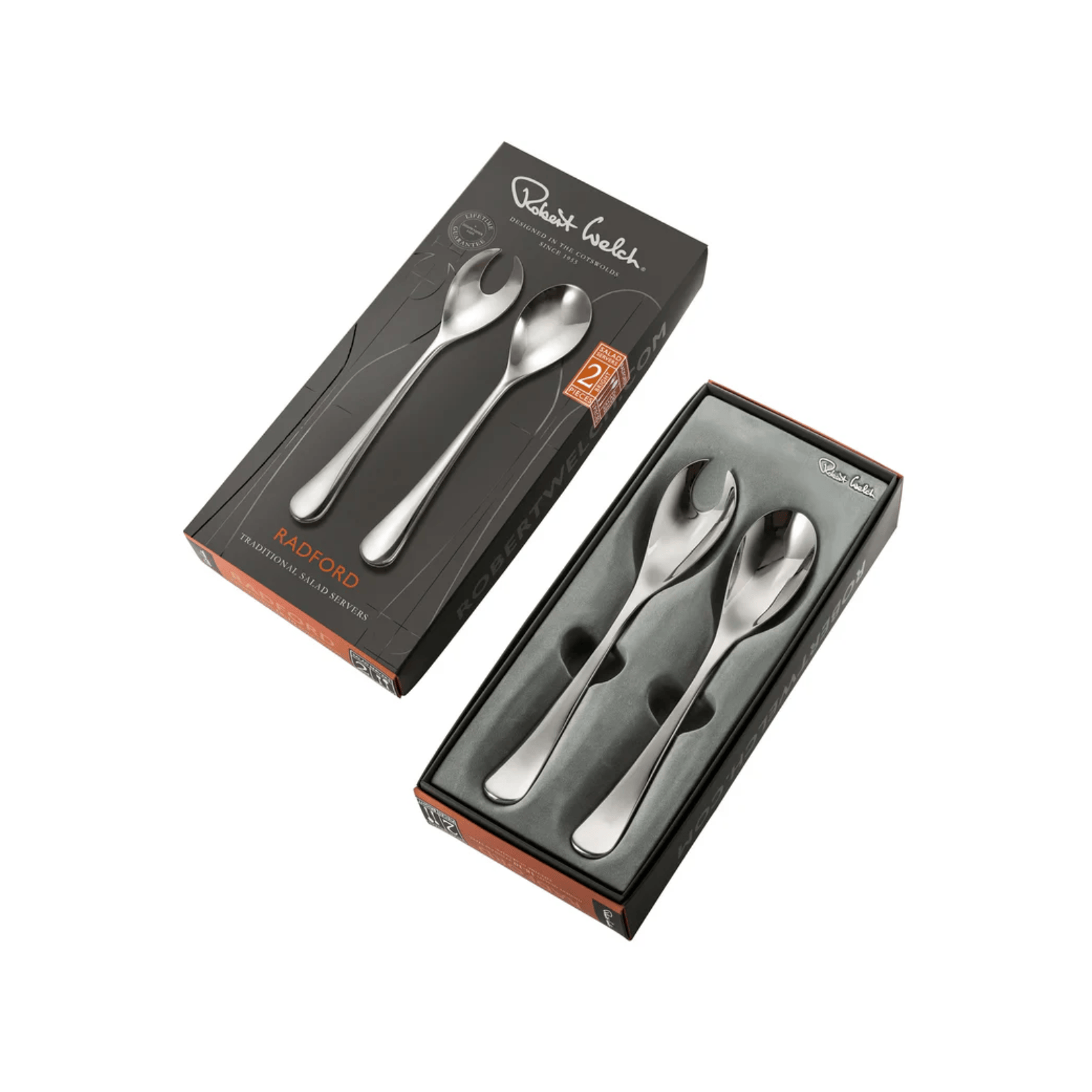 Robert Welch Radford Traditional Salad Servers Set 2-Piece