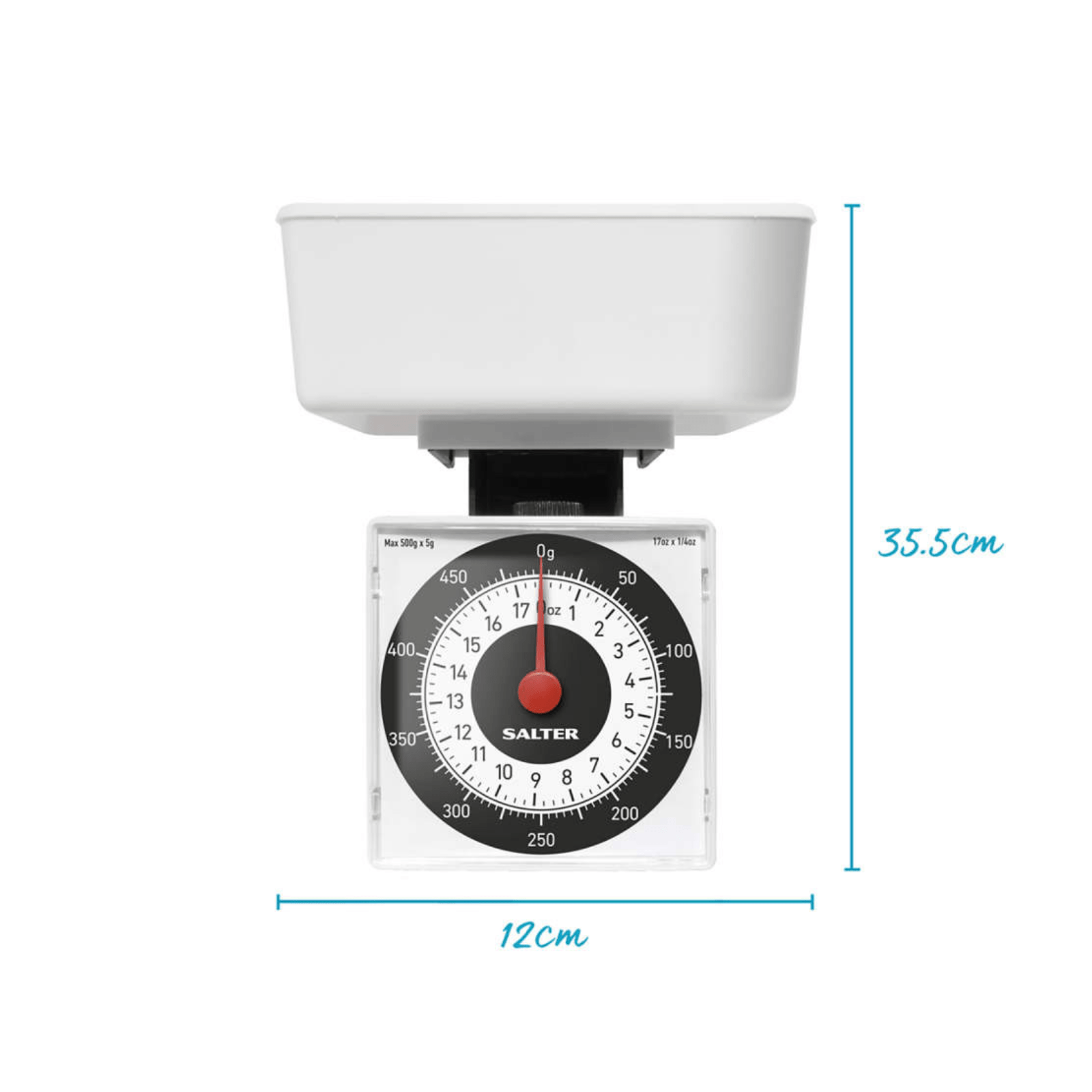 Salter Dietary Mechanical Kitchen Scale 500g Capacity