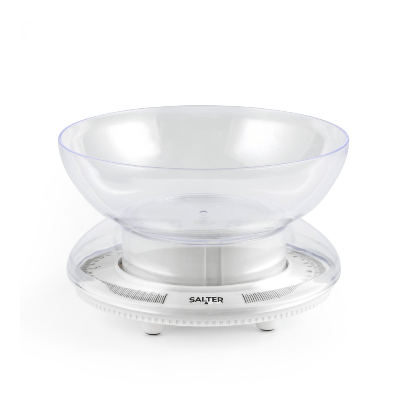 Salter Mechanical Bowl Kitchen Scale White 3kg Capacity