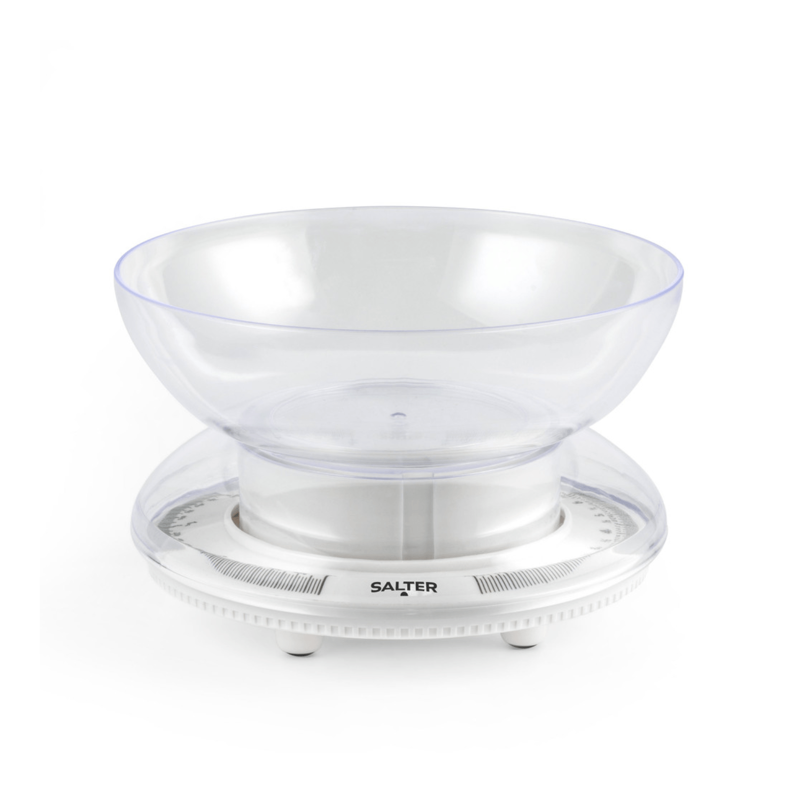 Salter Mechanical Bowl Kitchen Scale White 3kg Capacity
