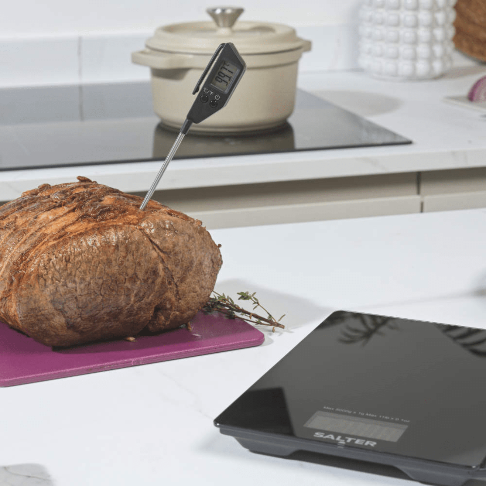 Salter Thermometer & Kitchen Scale Set