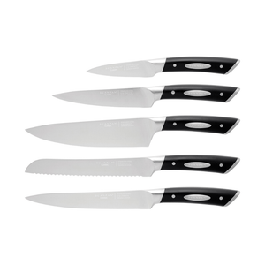 Scanpan Classic Kalo Black Ash Knife Block Set 6-Piece