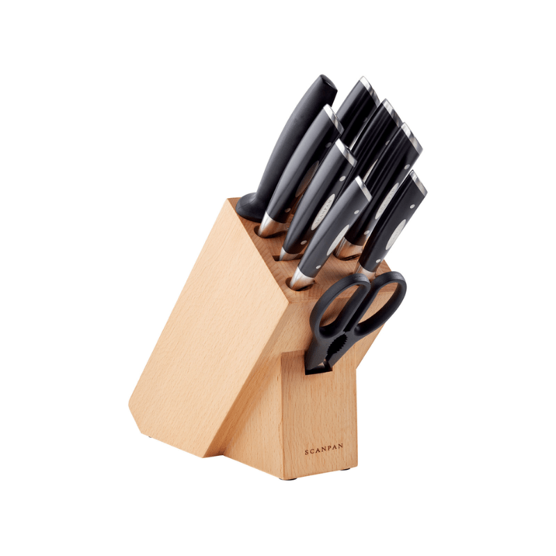 Scanpan Classic Knife Block Set 10-Piece