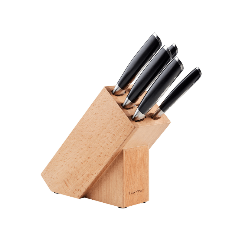 Scanpan Classic Knife Block Set 6-Piece The Homestore Auckland