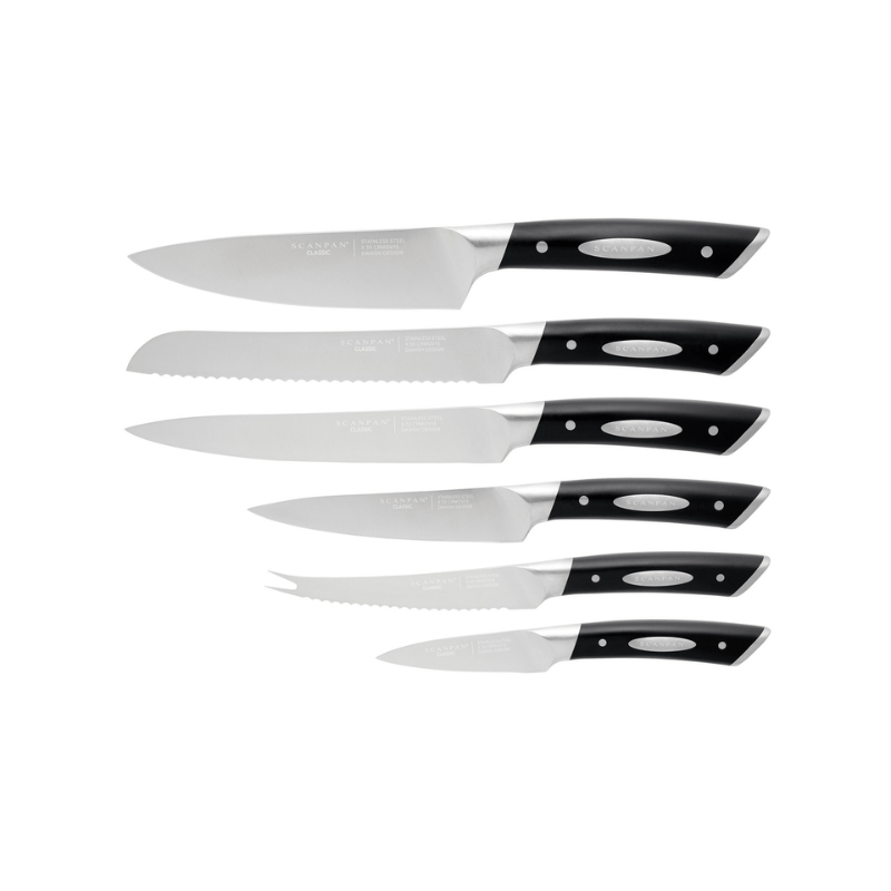 Scanpan Classic Knife Block Set 7-Piece The Homestore Auckland