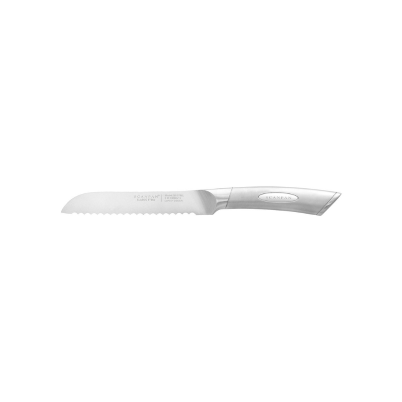 Scanpan Classic Steel Baguette/Salami Knife 13cm