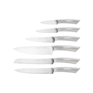 Scanpan Classic Steel Step Knife Block Set 7-Piece