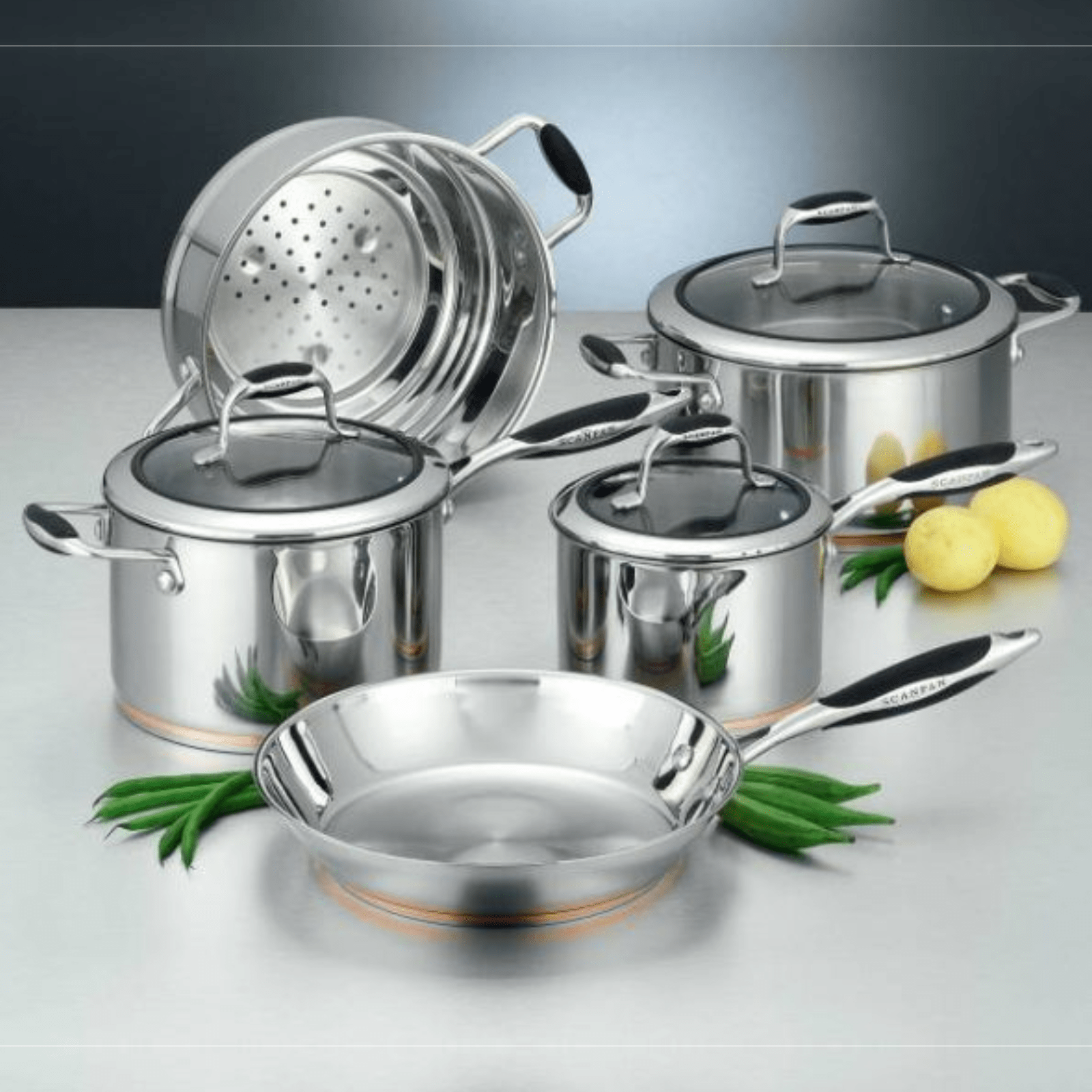 Scanpan Coppernox Cookware Starter Set 3-Piece