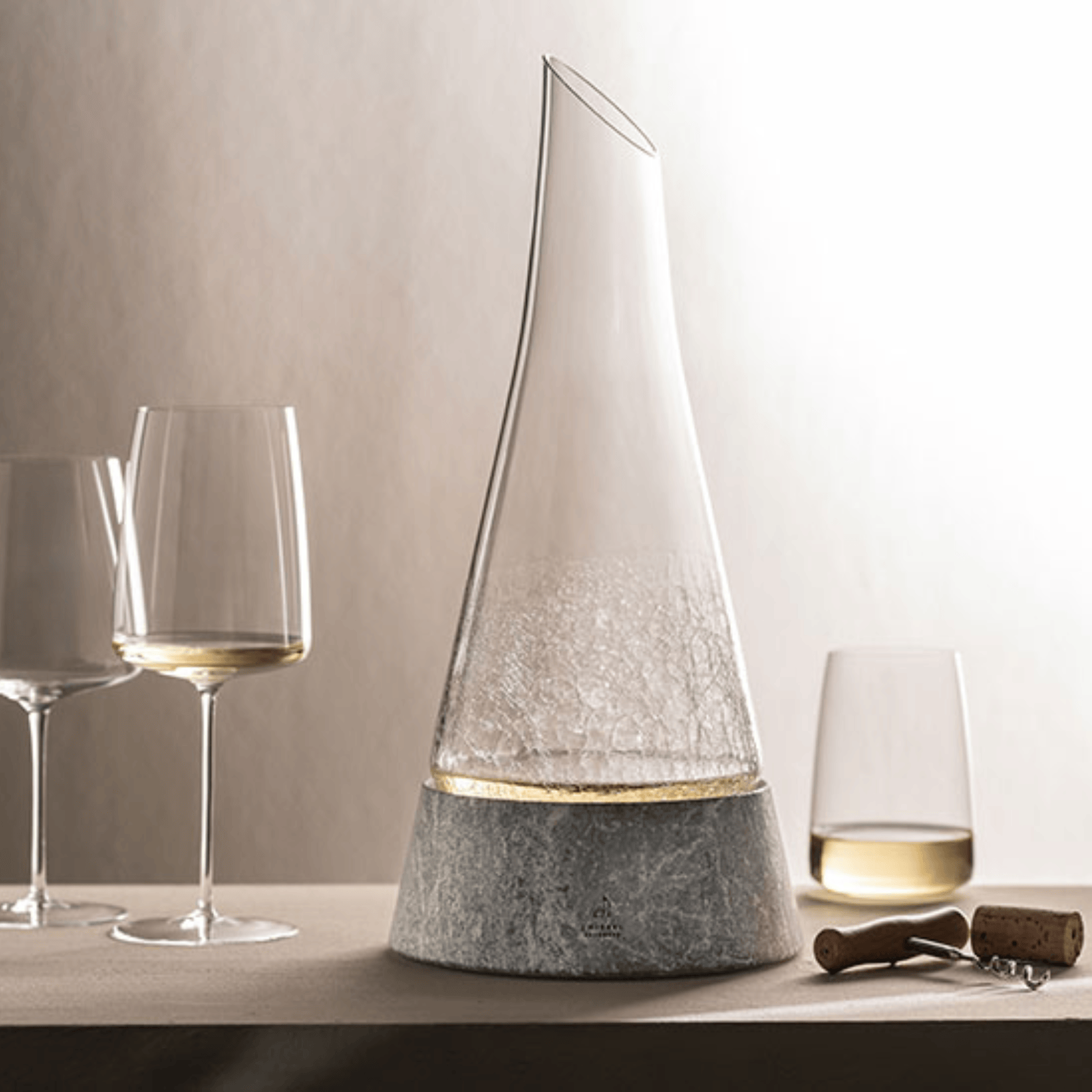 Schott Zwiesel Symbiosis Decanter with Stone Base 750ml