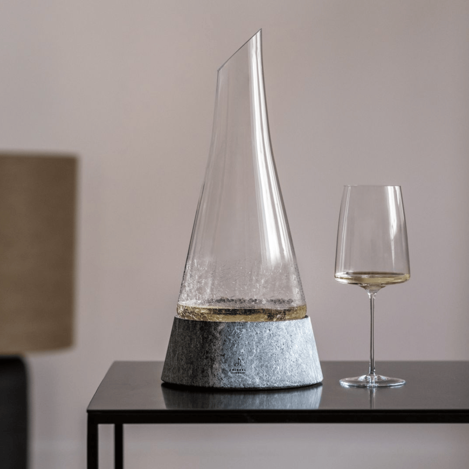 Schott Zwiesel Symbiosis Decanter with Stone Base 750ml
