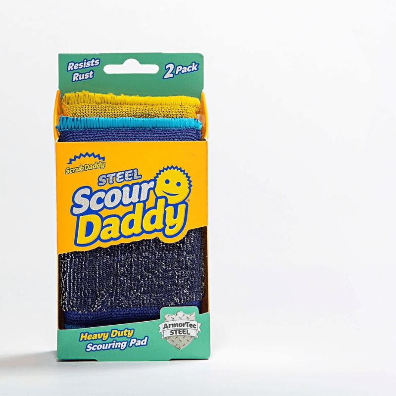 Scour Daddy Steel 2-Pack The Homestore Auckland