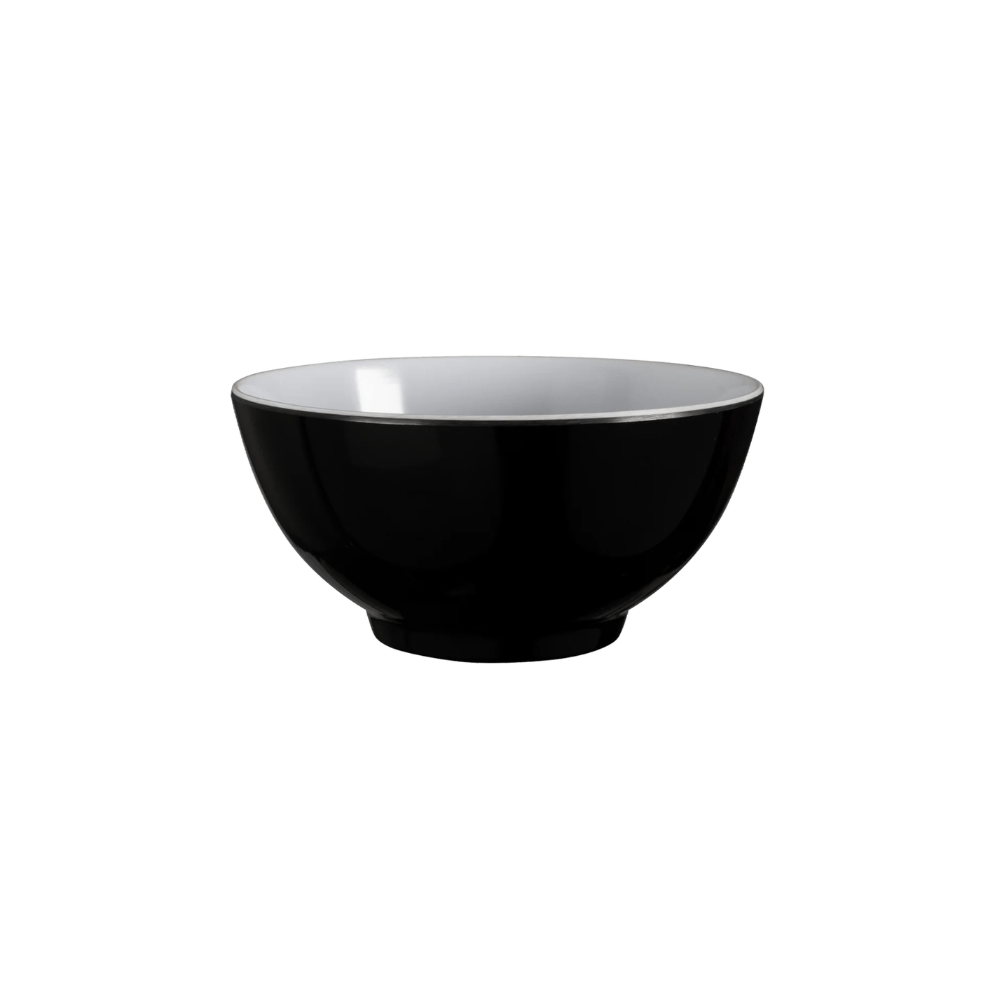Serroni Melamine Bowl 15cm Black