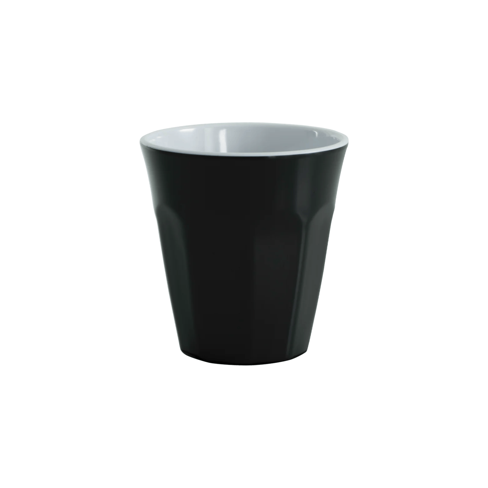 Serroni Melamine Cafe Cup 260ml Black