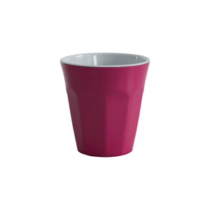 Serroni Melamine Cafe Cup 260ml Fuchsia Pink