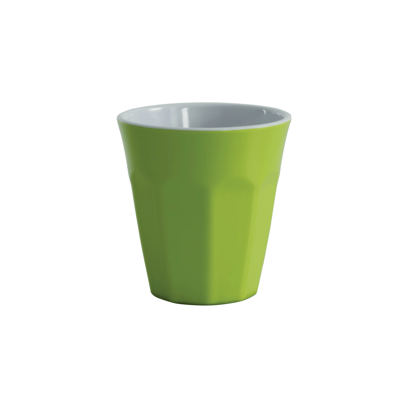 Serroni Melamine Cafe Cup 260ml Lime Green