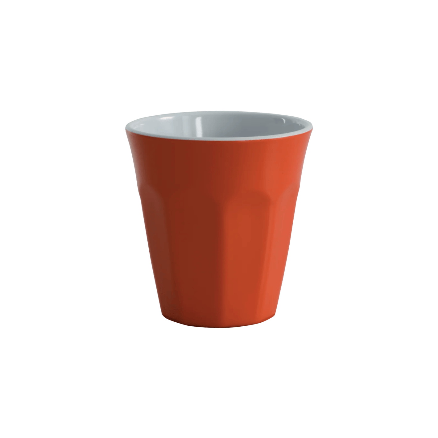 Serroni Melamine Cafe Cup 260ml Orange
