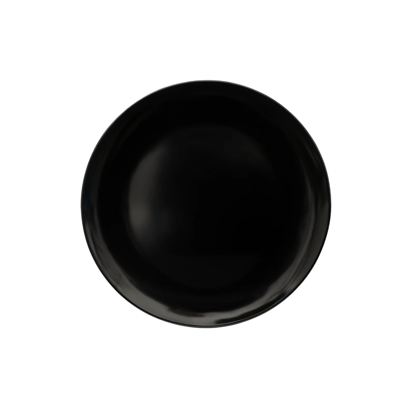 Serroni Melamine Dinner Plate 25cm Black