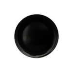 Serroni Melamine Dinner Plate 25cm Black
