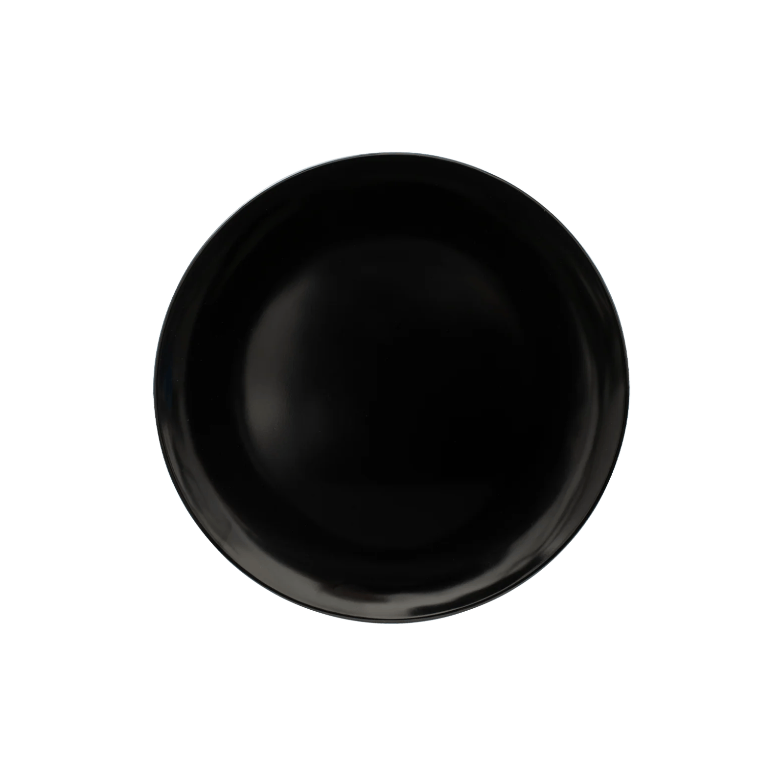 Serroni Melamine Dinner Plate 25cm Black