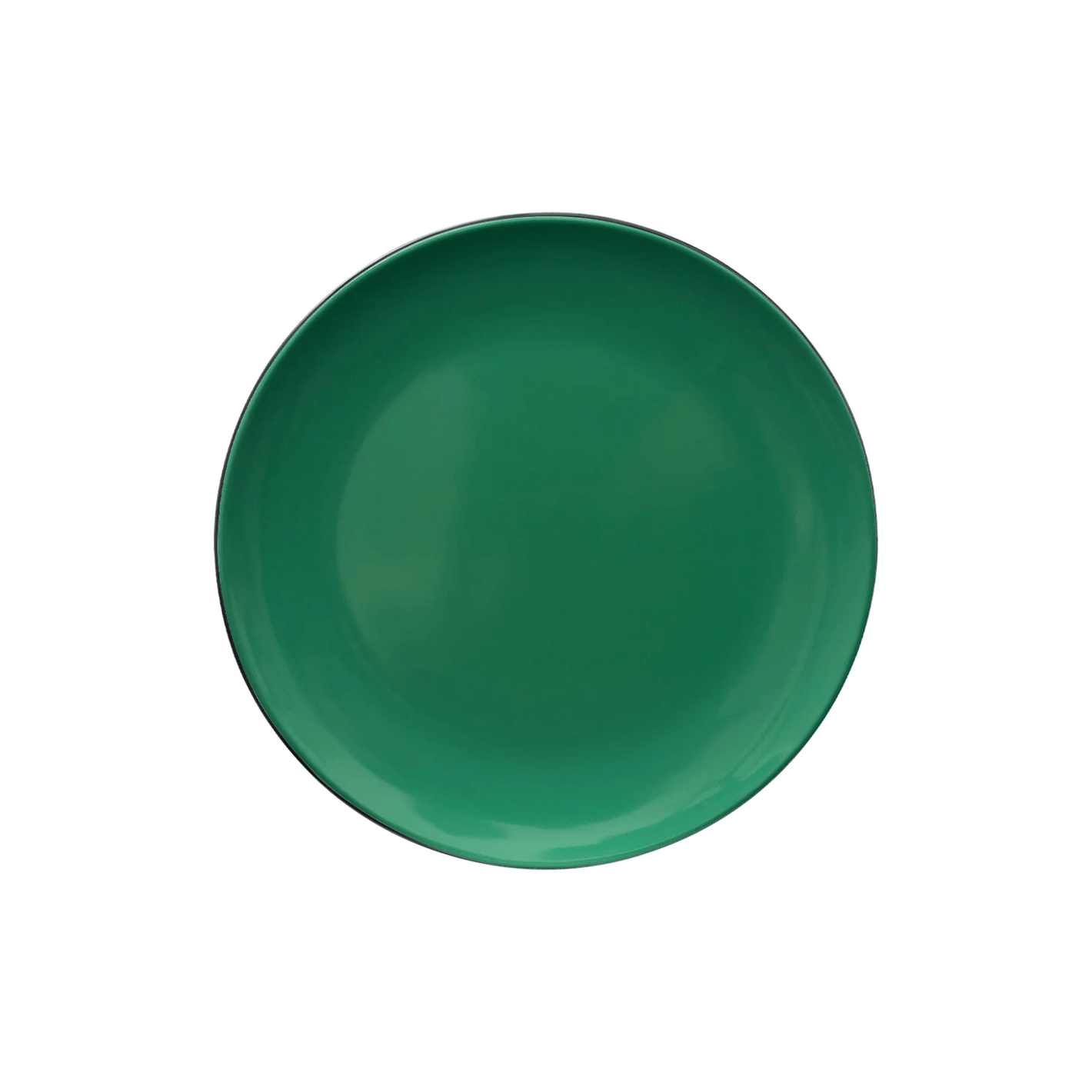 Serroni Melamine Dinner Plate 25cm Forest Green