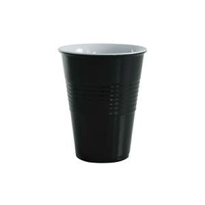 Serroni Melamine Miami Cup 400ml Black