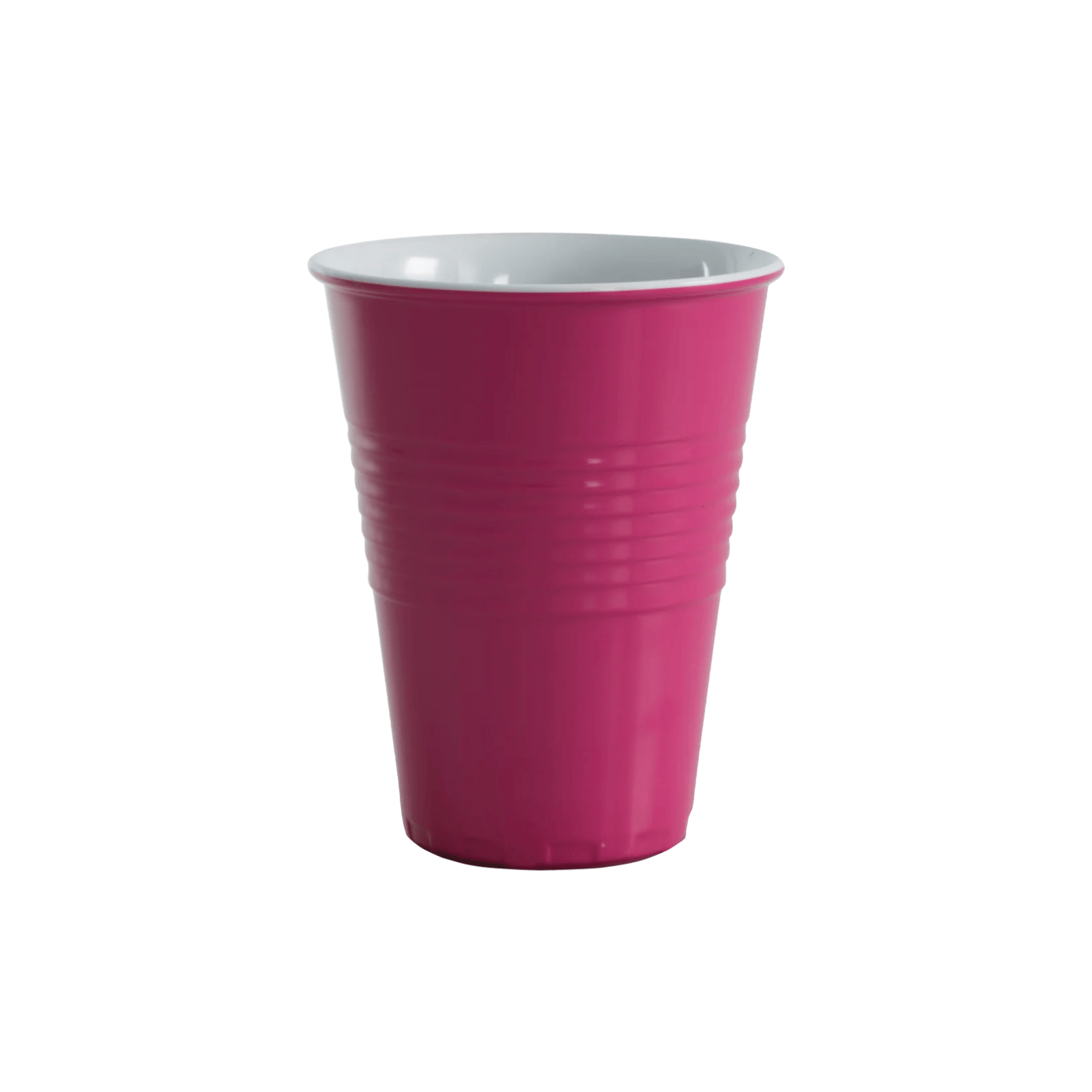 Serroni Melamine Miami Cup 400ml Fuchsia Pink