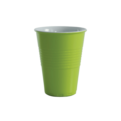 Serroni Melamine Miami Cup 400ml Lime Green