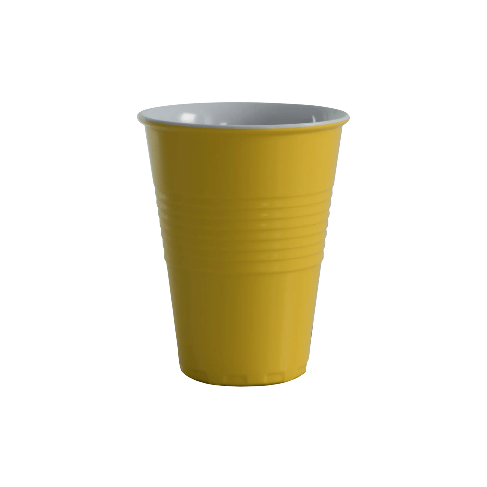 Serroni Melamine Miami Cup 400ml Yellow