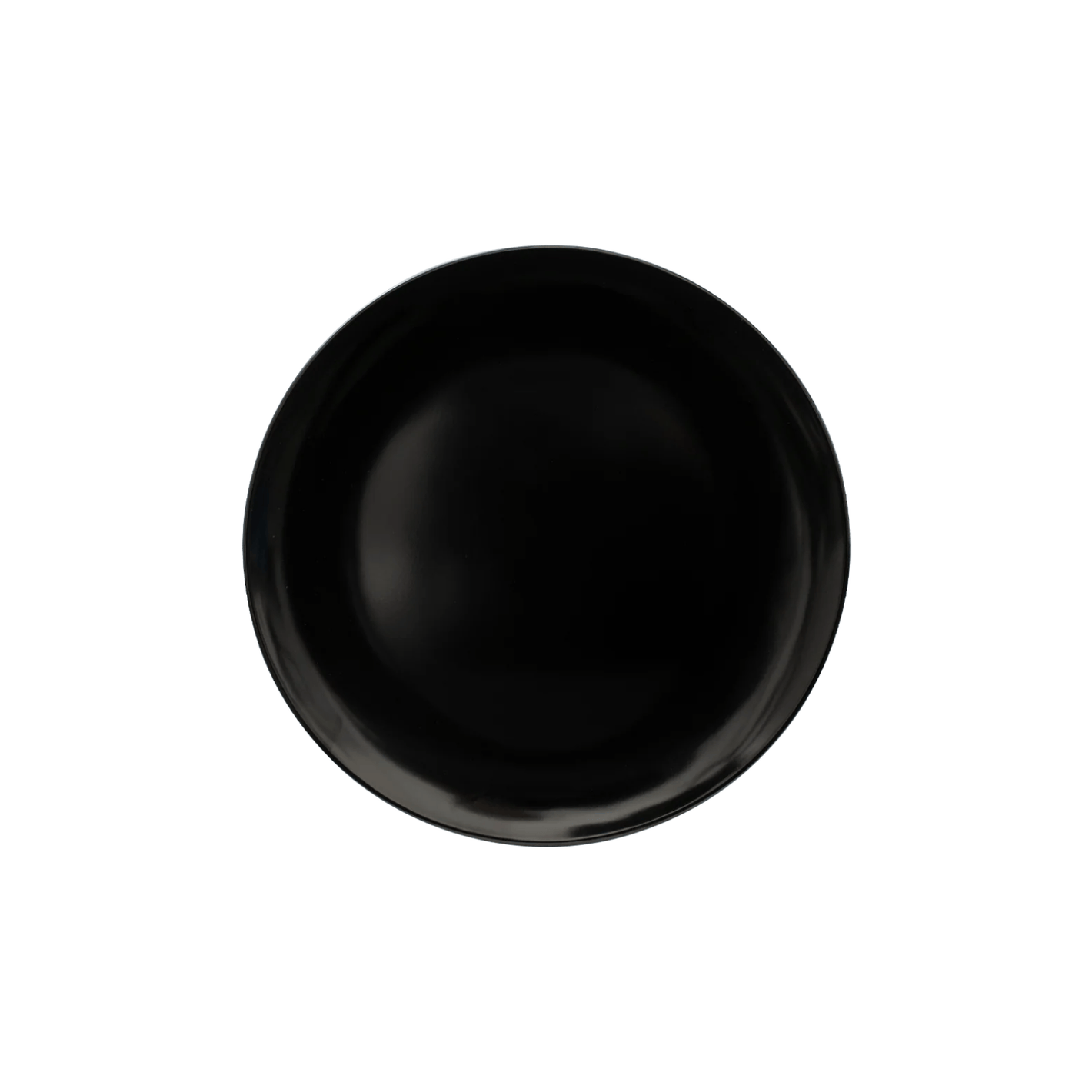 Serroni Melamine Plate 20cm Black