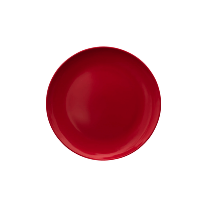 Serroni Melamine Plate 20cm Red