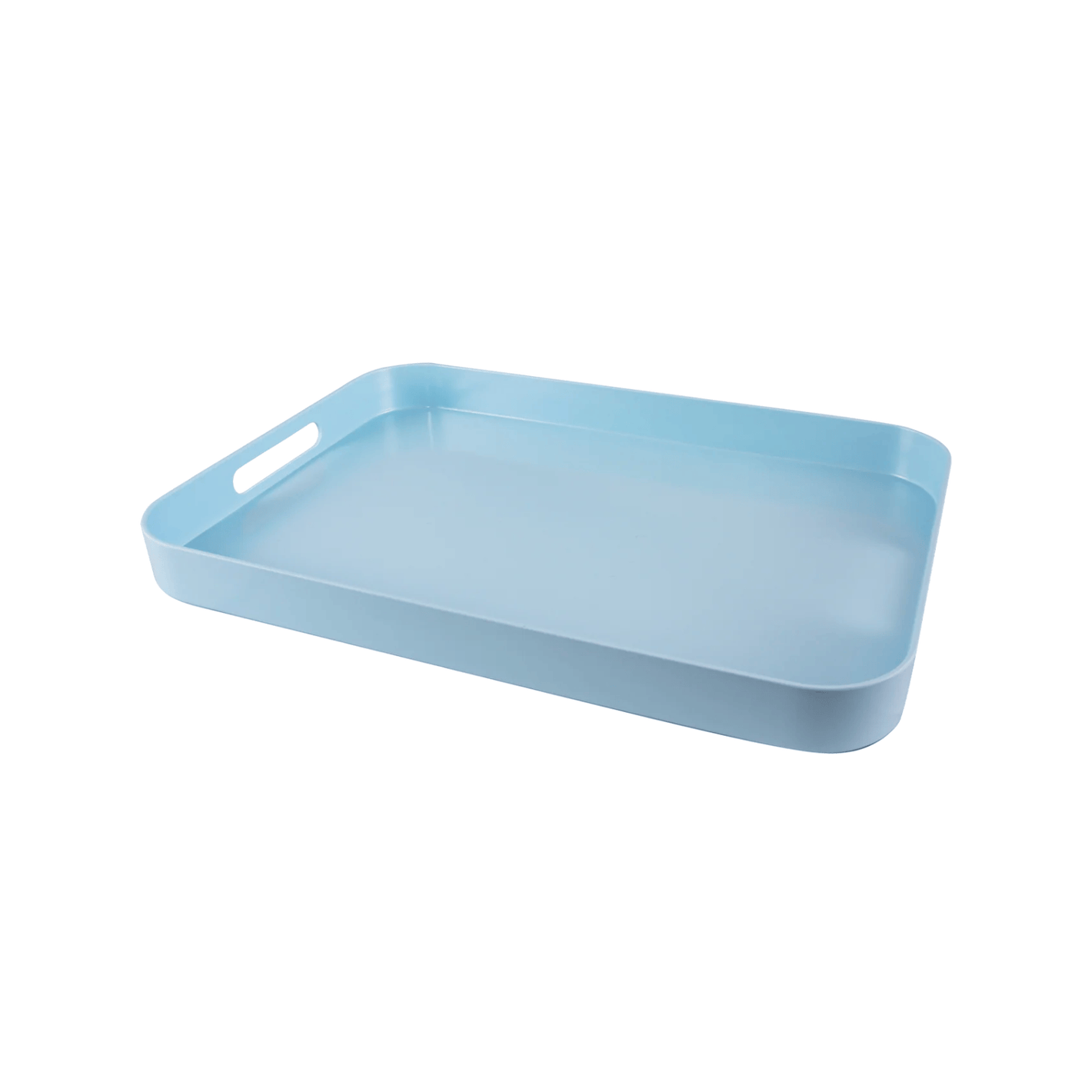 Serroni Melamine Rectangular Tray Duck Egg Blue